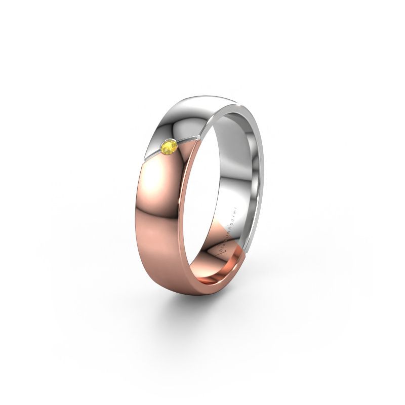 Alliance WH1201L25AP 585 or rose saphir jaune ±5 x 1,7 mm