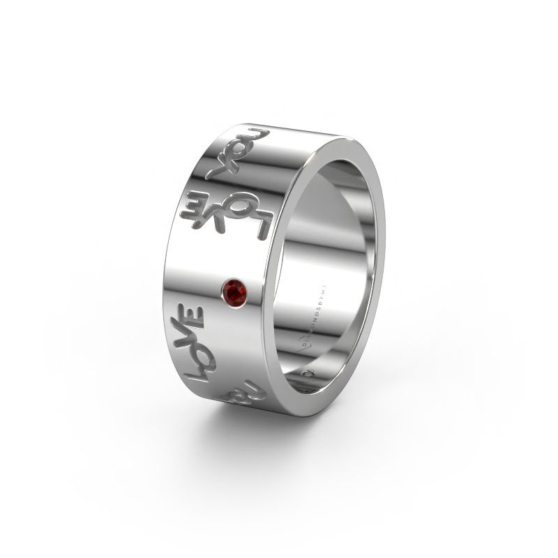 Wedding ring Namering 5 950 platinum ±8x1.8 mm