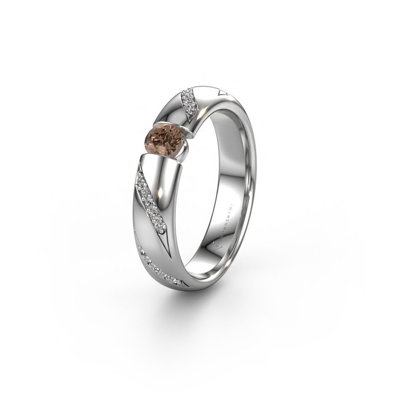 Alliance WH2102L34A 585 or blanc diamant brun ±5 x 1,7 mm