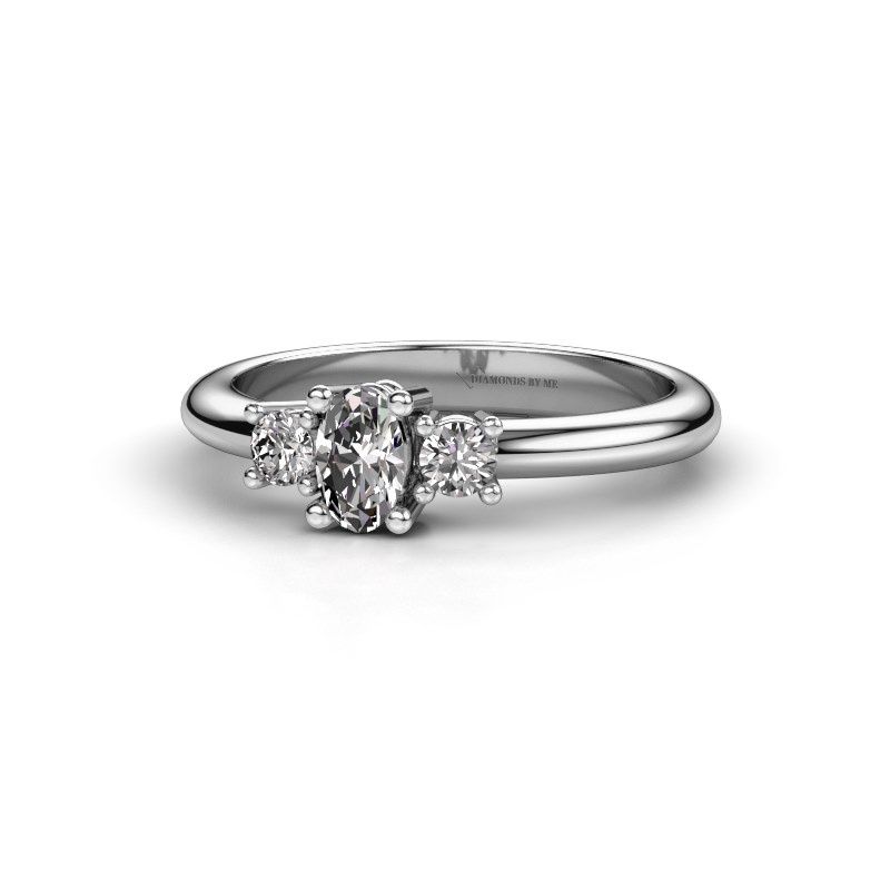 Image de Bague de fiançailles Karie<br/>585 or blanc<br/>Diamant 0.39 crt