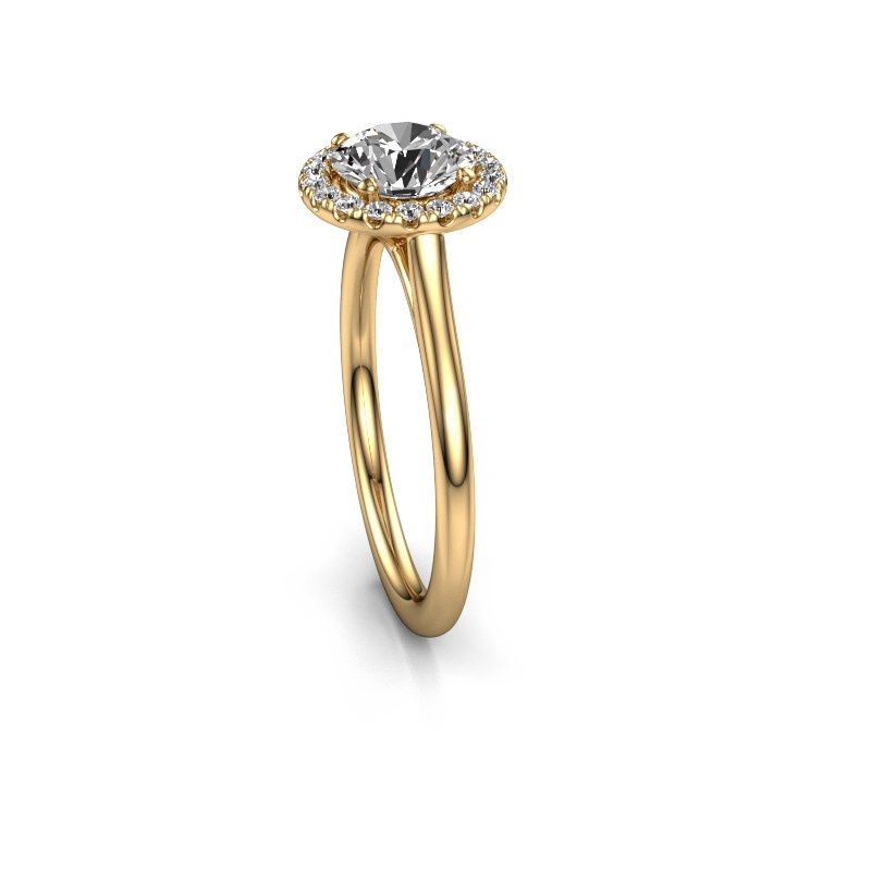 Image of Engagement ring seline rnd 1<br/>585 gold<br/>Diamond 1.16 crt