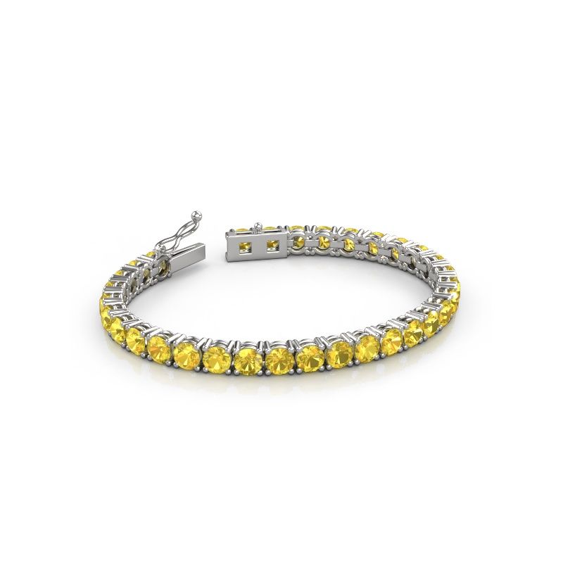 Tennisarmband Shirley 5.0 585 Weißgold