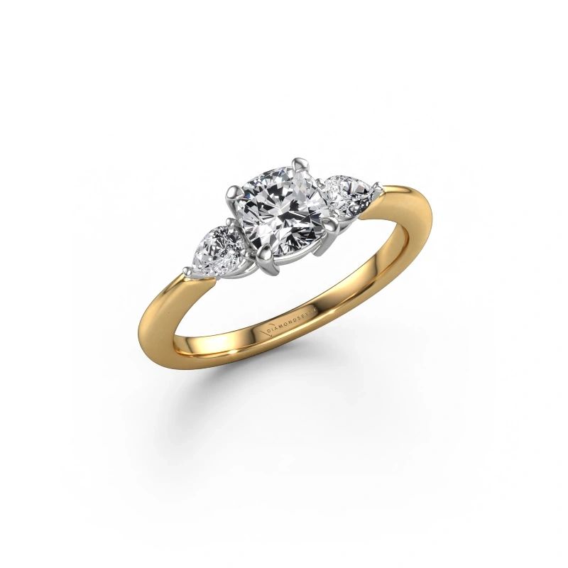 Verlobungsring Chanou CUS 585 Gold Lab-grown Diamant 1.42 crt