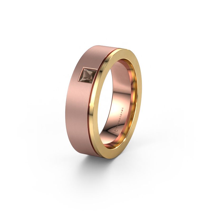 Ehering WH0550L16CMP 585 Roségold Rauchquarz ±6x2.2 mm
