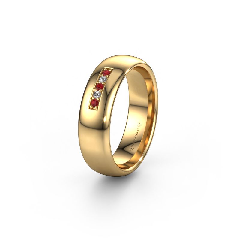 Ehering WH0111L36BP 585 Gold Rubin ±6x2 mm