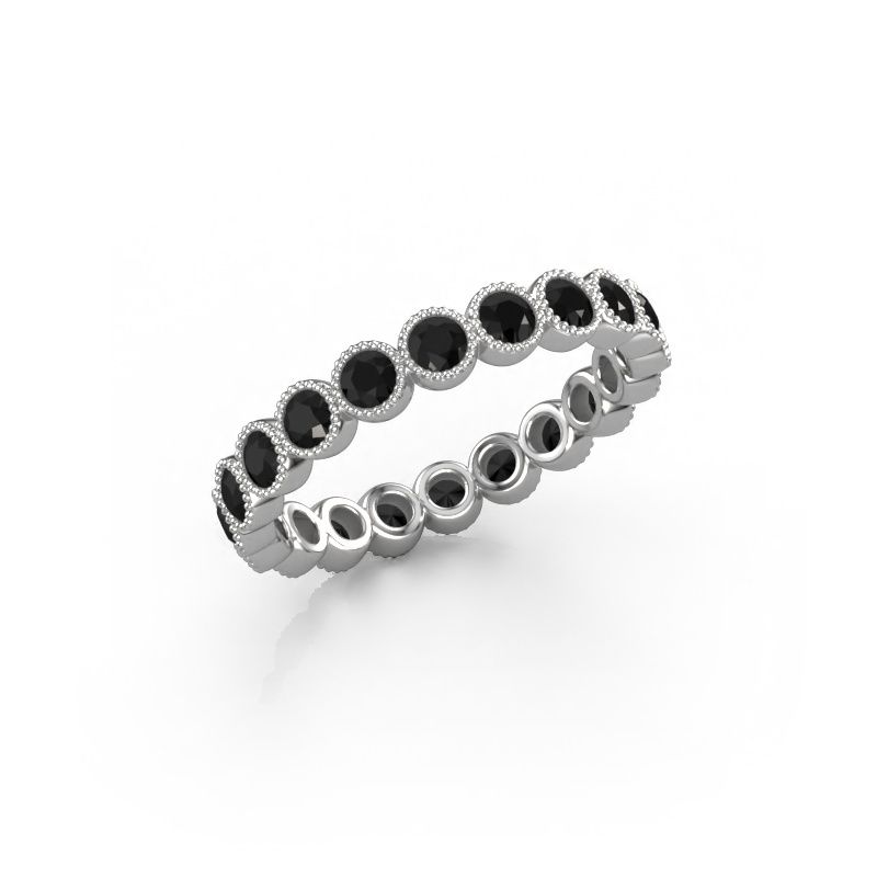 Ring Mariam 0.05 950 platinum black diamond 1.32 crt