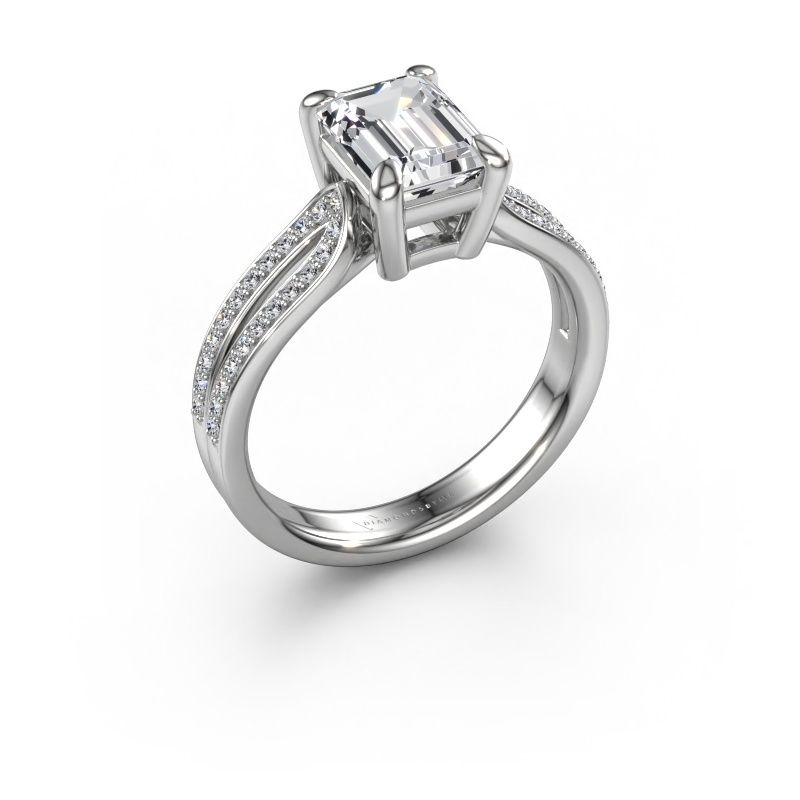 Verlobungsring Antonia eme 2 950 Platin Lab-grown Diamant 2.03 crt