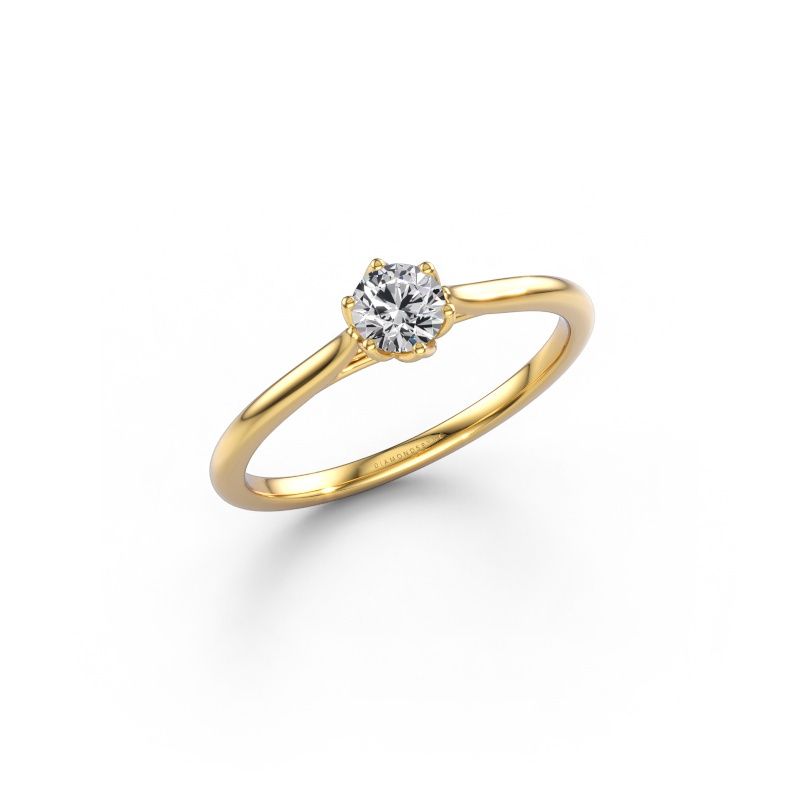 Engagement ring Winona RND 585 gold diamond 0.25 crt