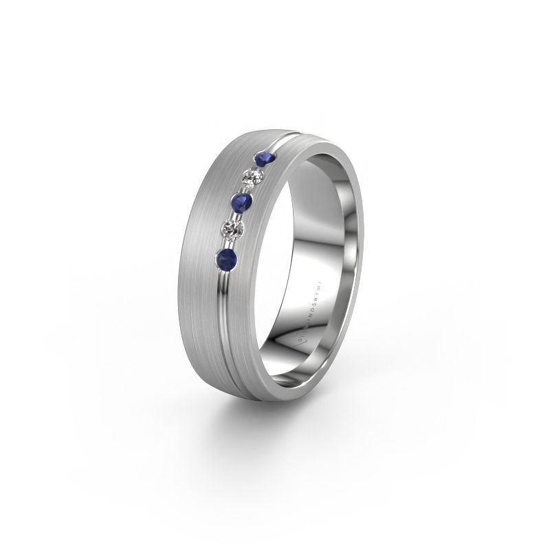 Alliance WH0323L25AM 950 platine saphir ±6 x 1,7 mm