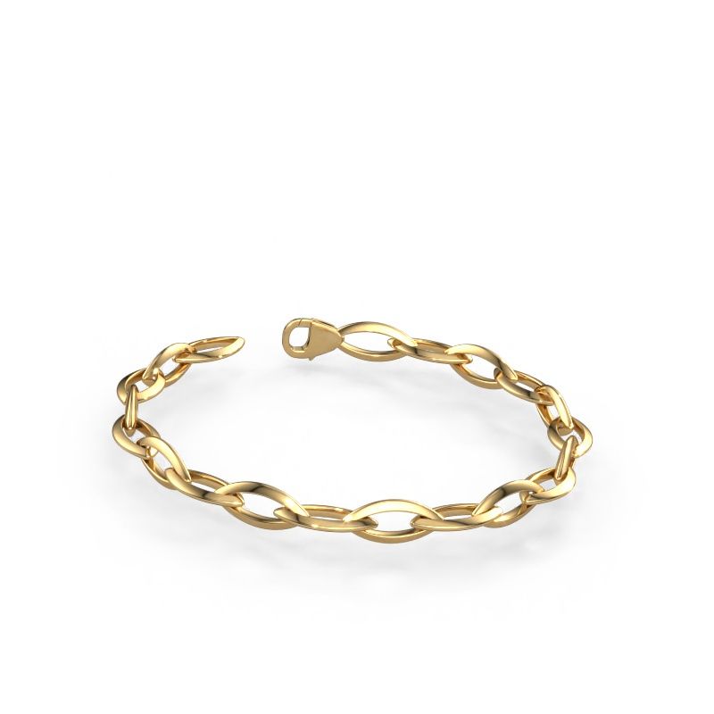 Bracelet Candy 1 8.5 585 or jaune ±8,5 mm