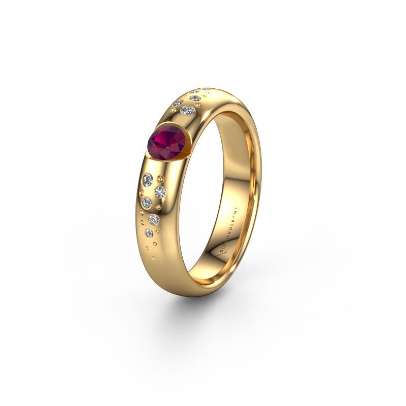 Alliance WH2104L34A 585 or jaune rhodolite ±4,5x1.7 mm
