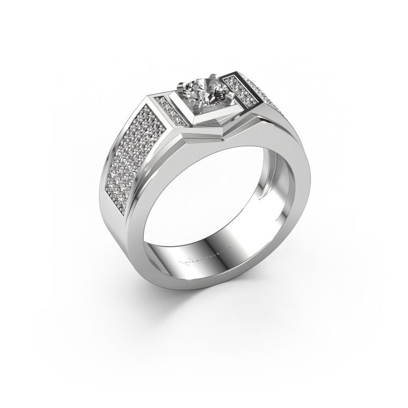 Men's ring Marcel 950 platinum lab grown diamond 1.04 crt