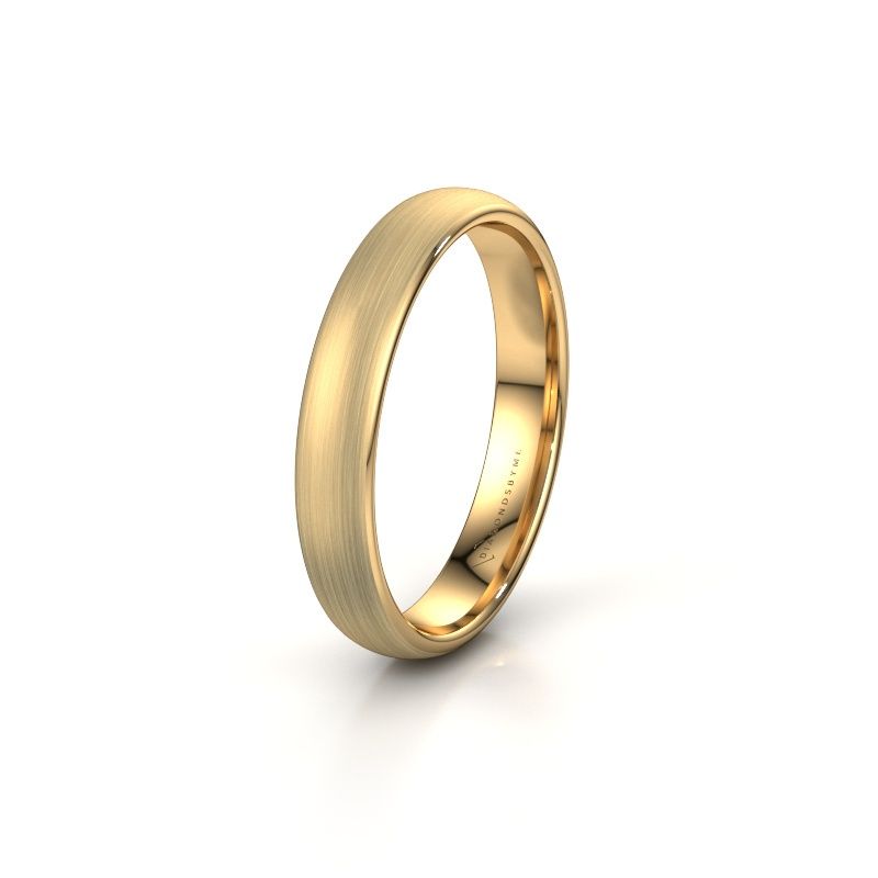 Wedding ring WH0100M34AM 585 gold ±4x1.7 mm