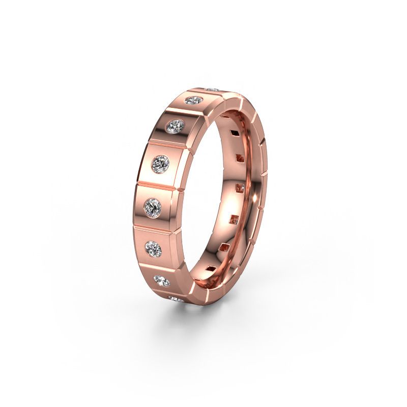 Ehering WH2055L15DP 585 Roségold Diamant ±5x2.4 mm