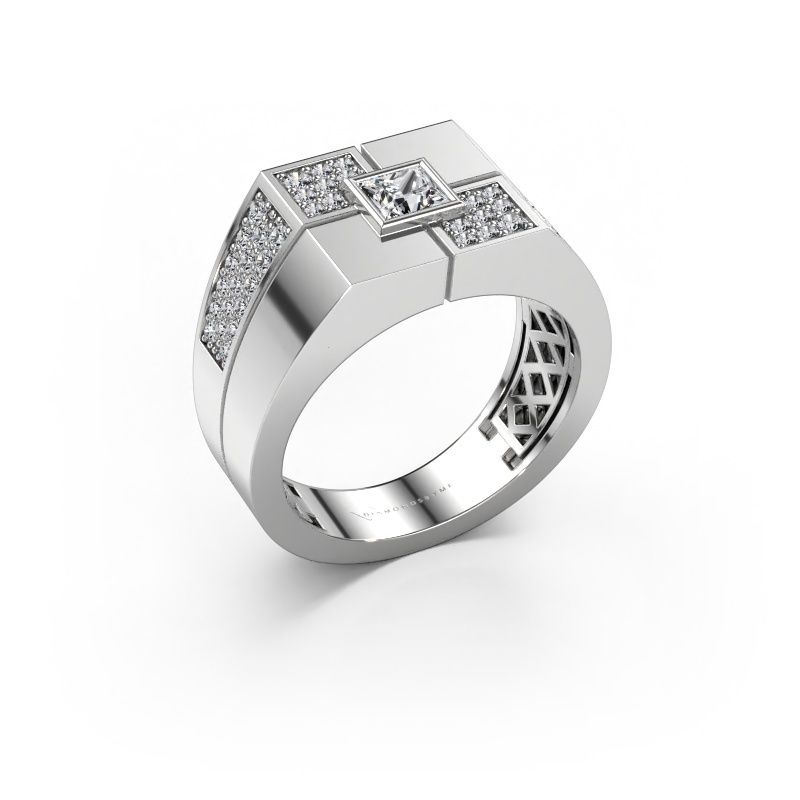 Herrenring Rogier 950 Platin Diamant 0.922 crt