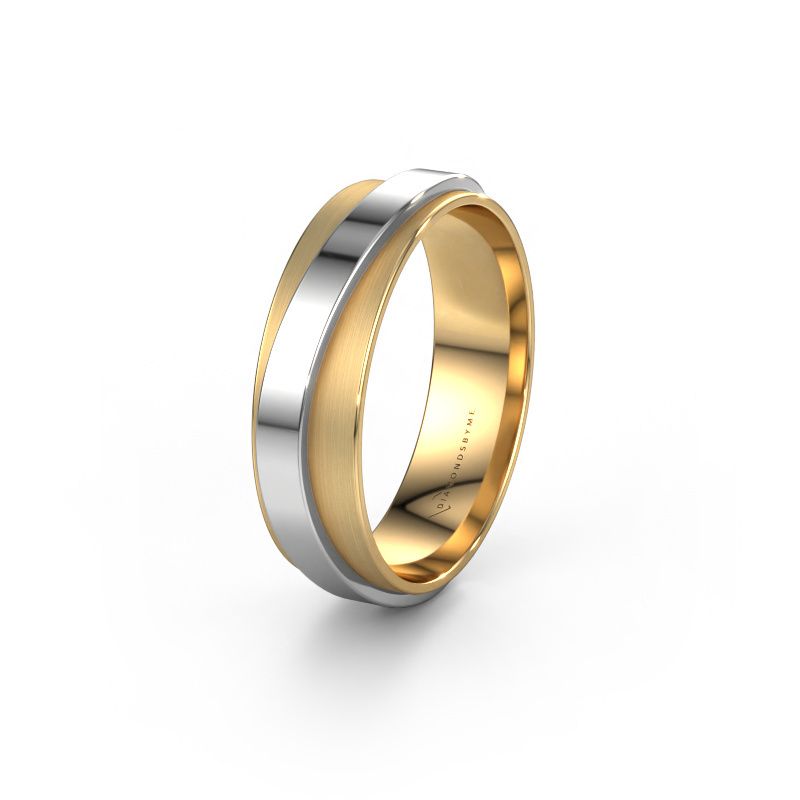 Wedding ring WH2126M 585 gold ±6x1.7 mm