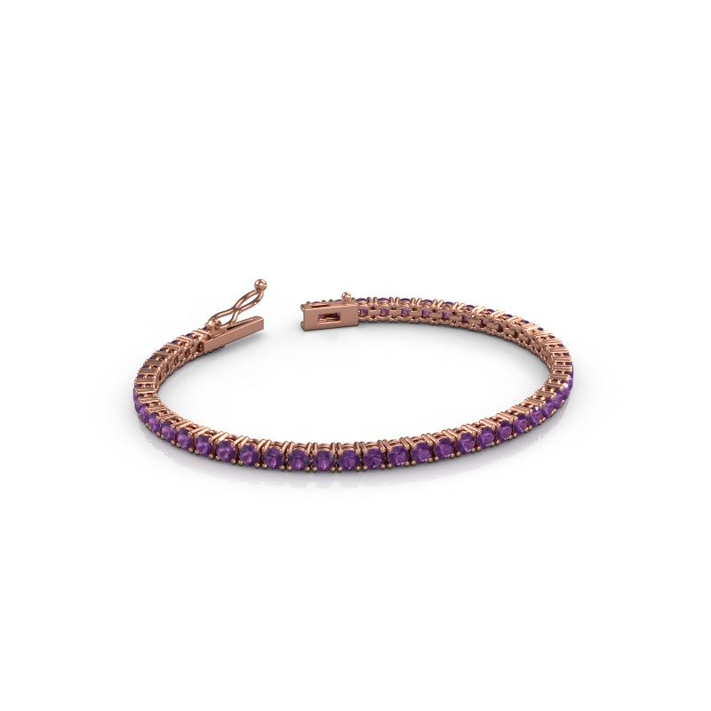 Bracelet tennis Shirley 3.0 585 or rose