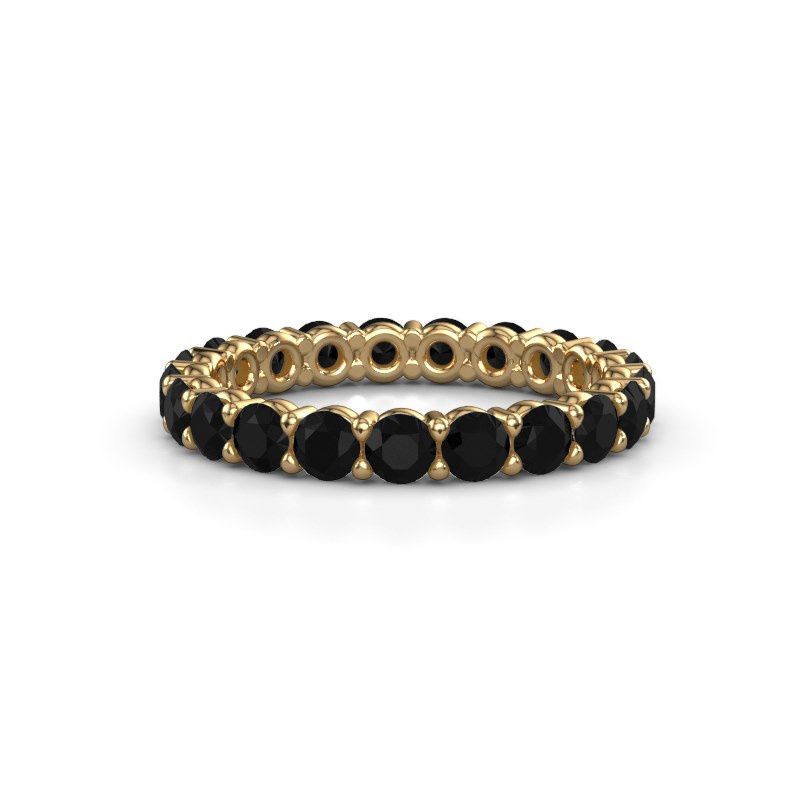Bild von Ring heddy rnd 2.9<br/>585 Gold<br/>schwarz diamant 2.394 crt