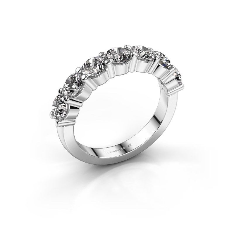 Afbeelding van Ring yasmin 7<br/>585 witgoud<br/>Diamant 2.100 crt
