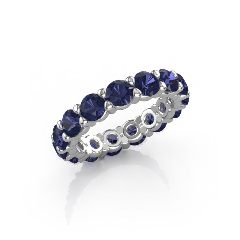 Ring Heddy rnd 4.2 585 white gold sapphire 4.2 mm
