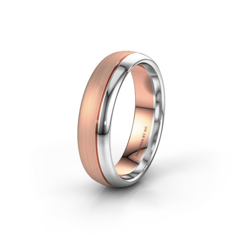 Image of Wedding ring WH0300M36BPM<br/>585 rose gold ±6x2 mm