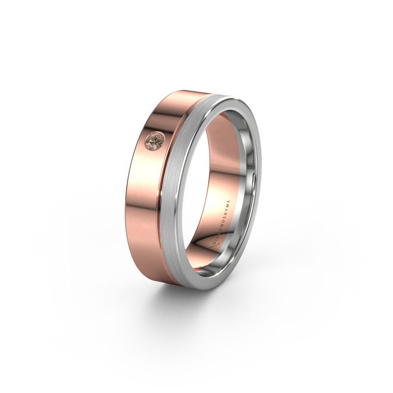 Alliance WH0301L16APM 585 or rose diamant brun ±6 x 1,7 mm
