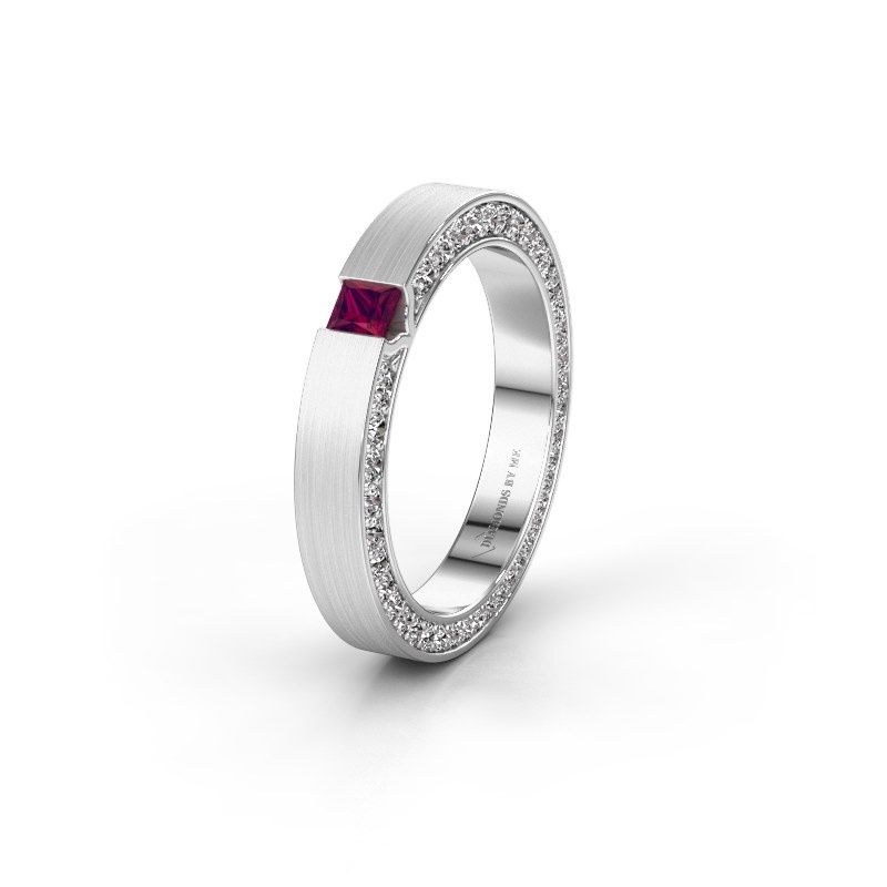 Image de Alliance WH2140L14B<br/>950 platine ±3&comma;5x2 mm<br/>Rhodolite