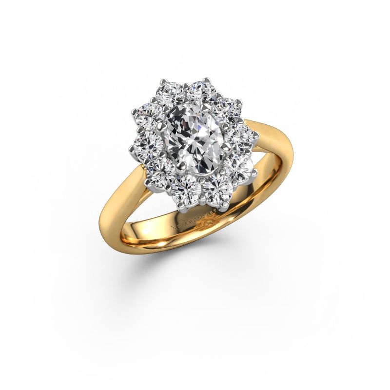 Engagement ring Leesa 1 585 gold lab grown diamond 0.70 crt