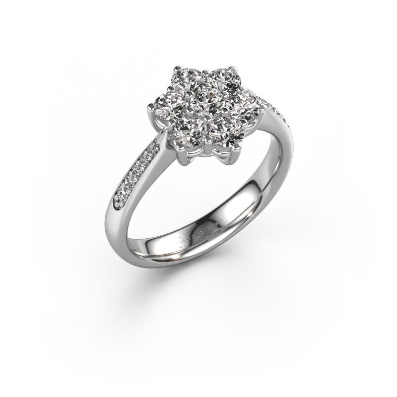 Verlobungsring Chantal 2 585 Weißgold Lab-grown Diamant 0.02 crt