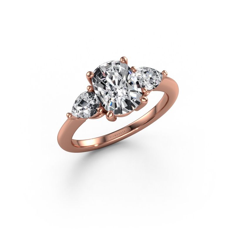 Verlovingsring Chanou CSH 585 rosé goud diamant 2.58 crt