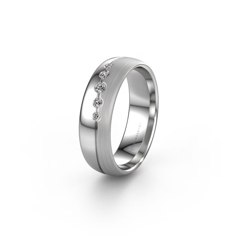 Ehering WH0925L36APM 950 Platin Lab-grown Diamant ±6x1.7 mm