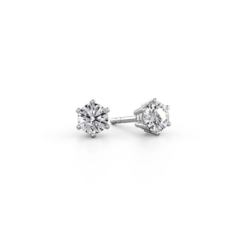 Earrings Fay 585 white gold diamond 0.40 crt