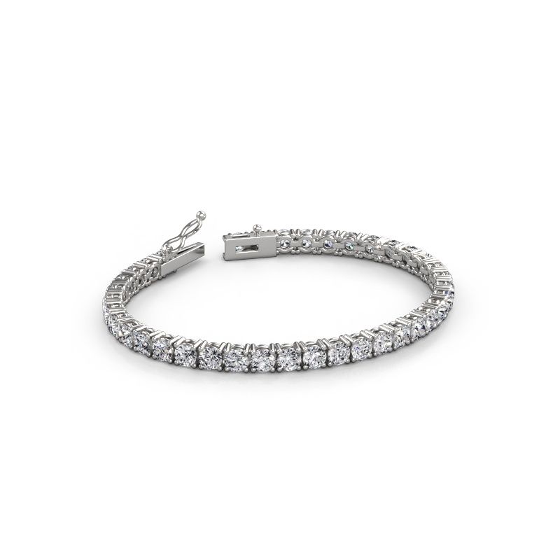 Tennis bracelet Shirley 4.2 diamond 585 white gold 11.10 crt