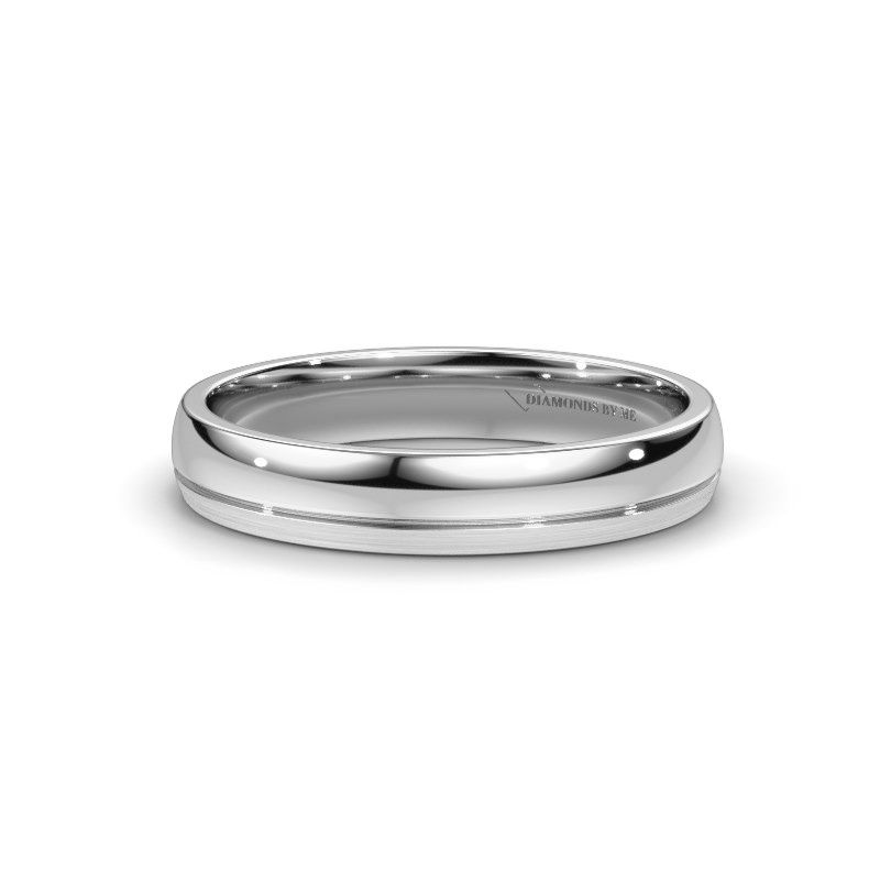 Image of Wedding ring WH0300M24APM<br/>950 platinum ±4x1.7 mm