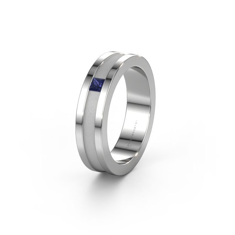 Ehering WH2001L 950 Platin Saphir ±5x2 mm