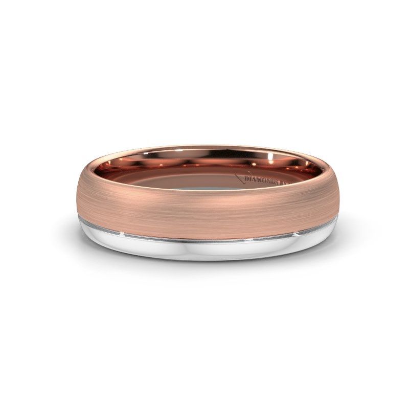 Image of Wedding ring WH0300M36BPM<br/>585 rose gold ±6x2 mm