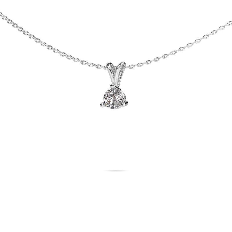 Pendant Somer 950 platinum lab grown diamond 0.20 crt