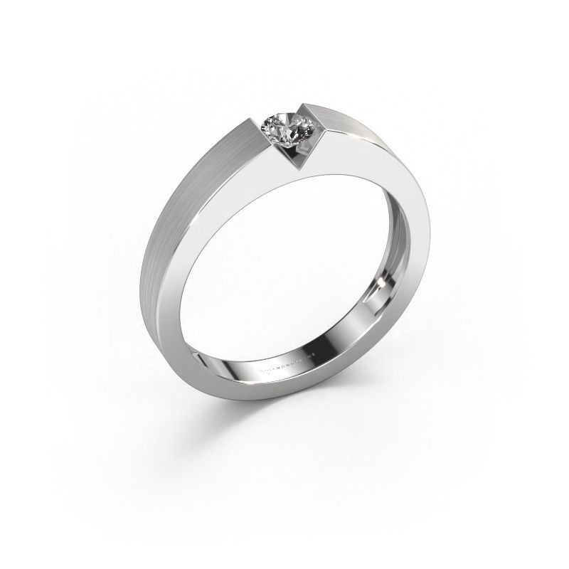 Verlobungsring Lizzy 1 950 Platin Lab-grown Diamant 0.03 crt