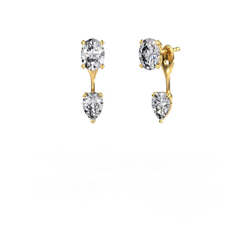 Ohrhänger Kate OVL-PER 585 Gold Lab-grown Diamant 2.70 crt