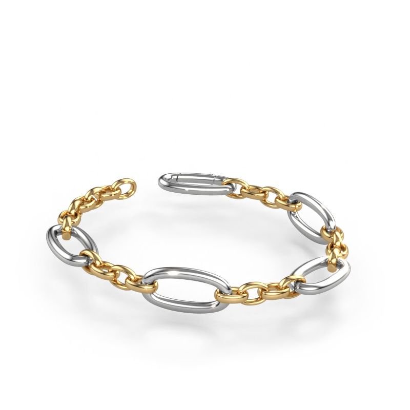 Bracelet Valentine 14.5mm 585 white gold ±0,57 mm