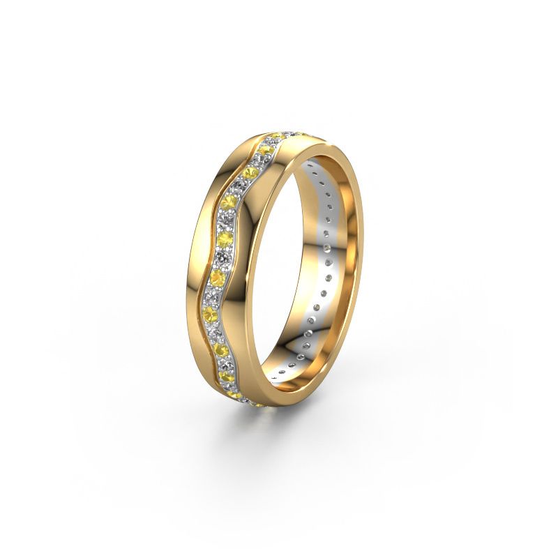 Ehering WH0803L25AP 585 Gold Gelb Saphir ±5x1.7 mm