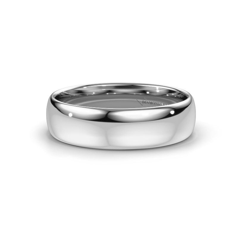 Image of Wedding ring WH0100M36AP<br/>585 white gold ±6x1.7 mm