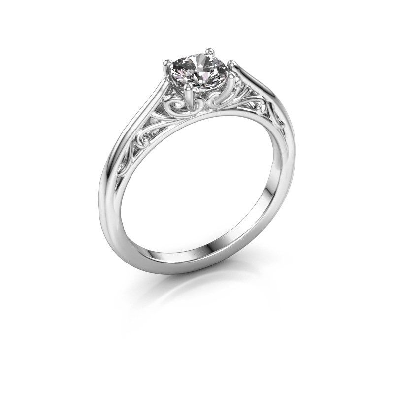 Image of Engagement ring shannon cus<br/>950 platinum<br/>Lab-grown diamond 0.70 crt