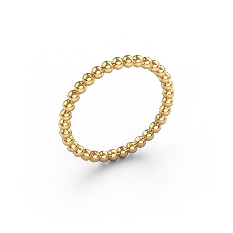 Stackable ring Dani 2mm 585 gold