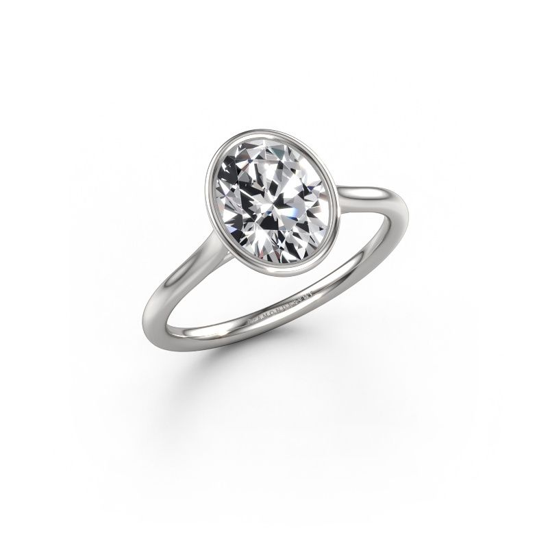 Verlobungsring Lavon OVL 950 Platin Lab-grown Diamant 1.80 crt