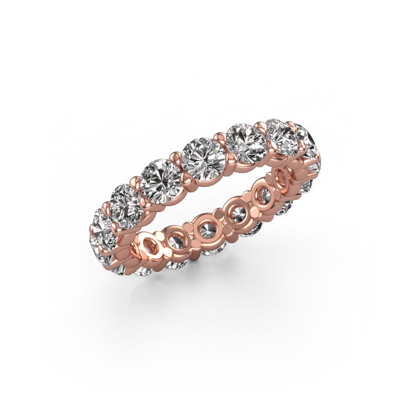 Aanschuifring Heddy rnd 4.0 585 rosé goud lab-grown diamant 4.00 crt