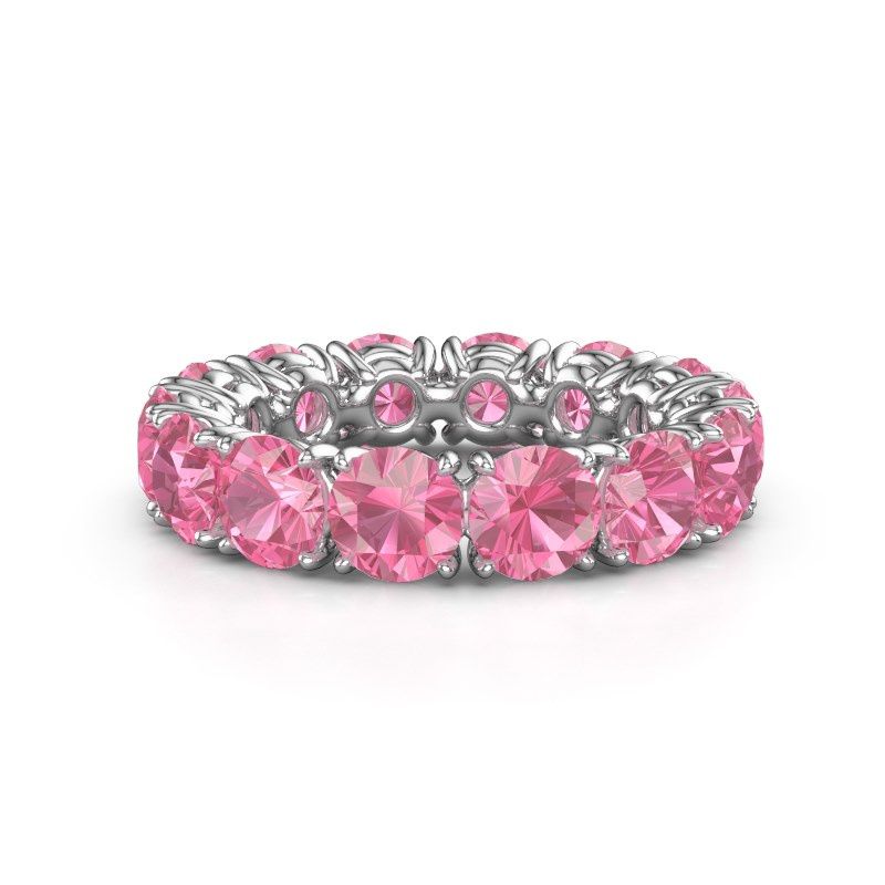 Bild von Ring vivienne 5.0<br/>585 Weißgold<br/>Pink Saphir 5 mm