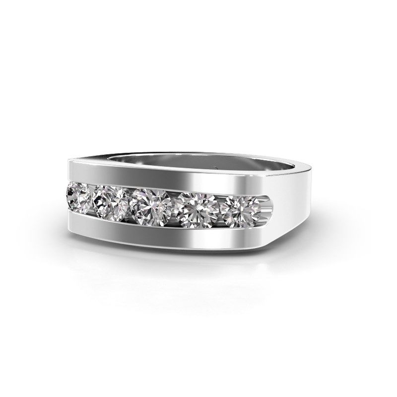 Afbeelding van Heren ring Richard<br/>950 platina<br/>Diamant 0.36 crt