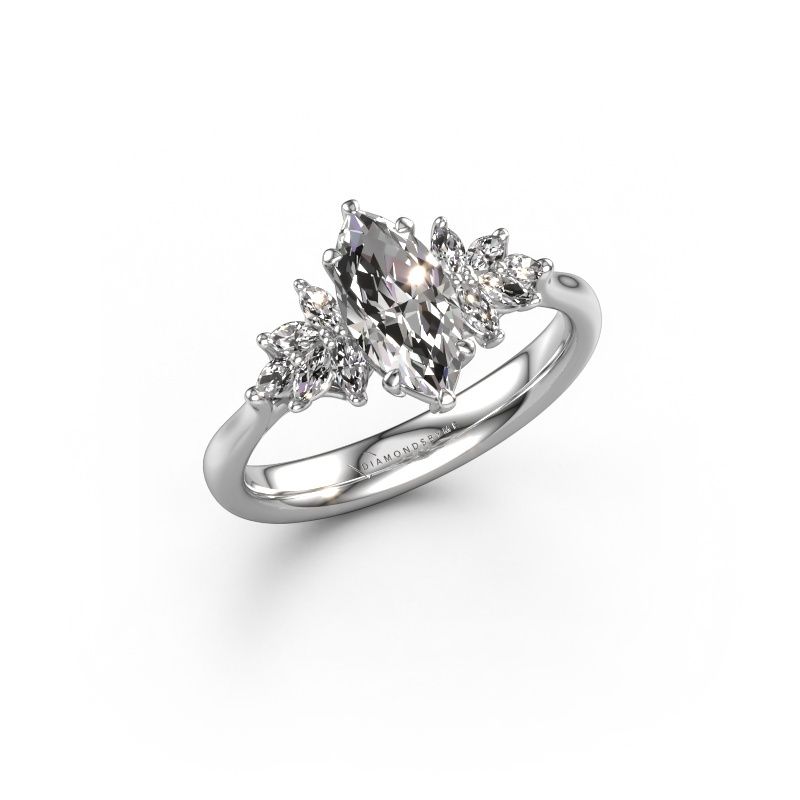 Verlobungsring Fiona MRQ 585 Weißgold Lab-grown Diamant 1.50 crt