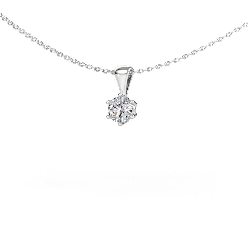 Necklace Fay 585 white gold lab-grown diamond 0.40 crt